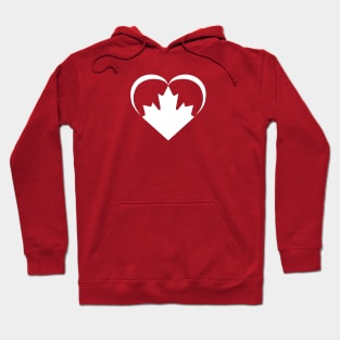 Canada Heart 2018 White 2 Hoodie